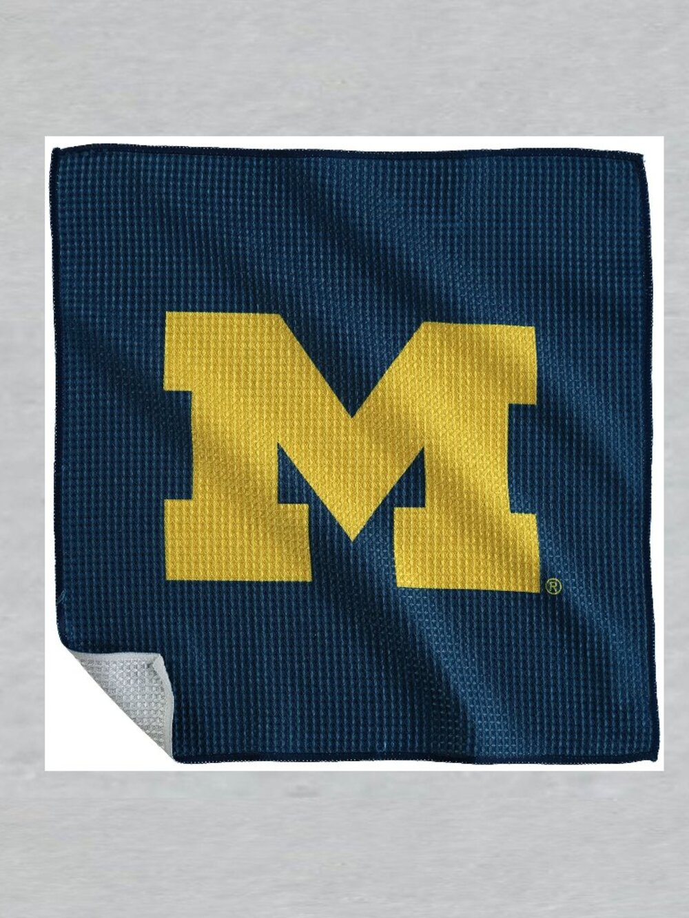 Michigan Wolverines Rally Towel Measures 16 x 16 inches